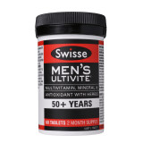 【澳洲仓】Swisse 男士 50+ 复合维生素 恢复年轻态 60粒