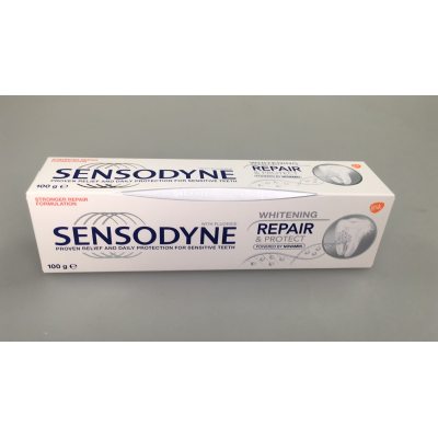 【澳洲仓】Sensodyne R&P WHITENING TP 1*100G  舒适达美白牙膏 100克 去黄牙垢洁白牙齿