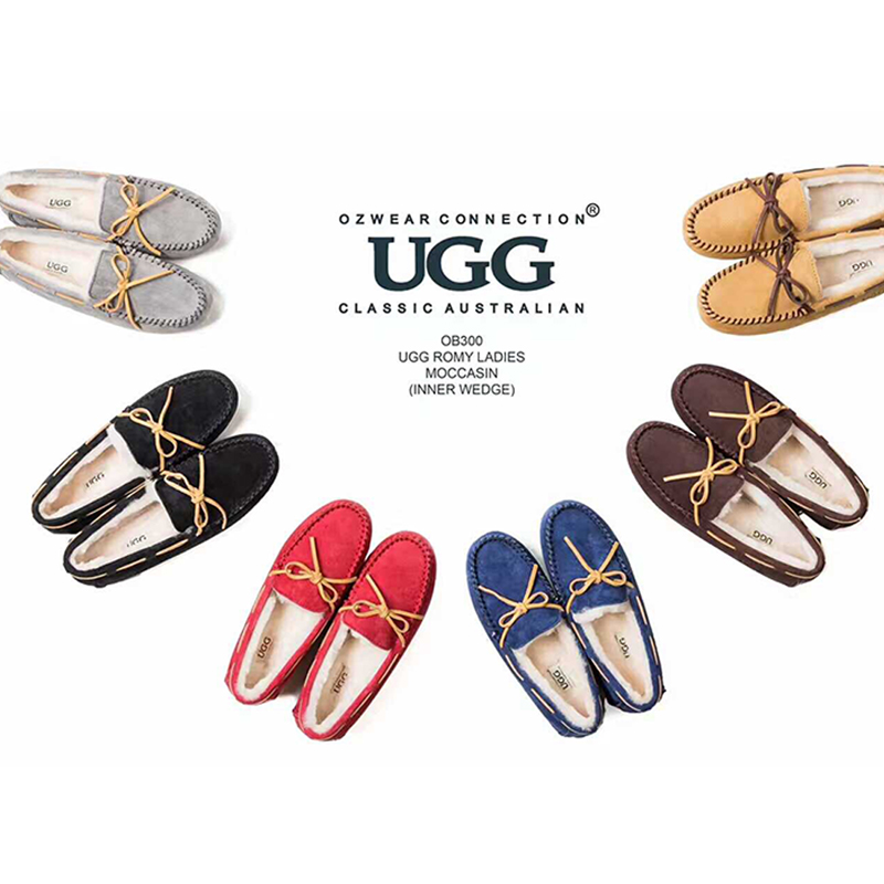 【澳洲仓】OZWEAR UGG OB300 防泼水毛豆豆鞋（3.5CM内增高）