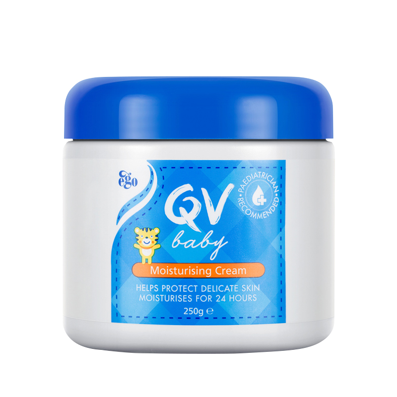 【澳洲仓】Ego Qv婴儿油 小老虎 天然滋润保湿润肤霜 250G