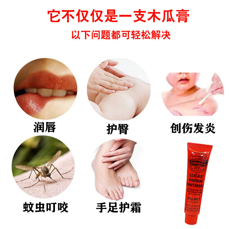 【澳洲仓】Lucas Papaw 番木瓜膏万能膏 25g