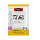 【澳洲仓】【三件及以上包邮】Swisse 免疫防御草本热饮冲剂7*5g 缓解感冒提高免疫抗病毒 2021年8月