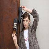 【澳洲仓】OZWEAR UGG OB335 条纹拼接 蝴蝶结/魔术贴 两穿运动鞋