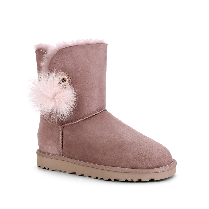 【澳洲仓】DK UGG DK025 防泼水托斯卡纳羊毛球雪地靴