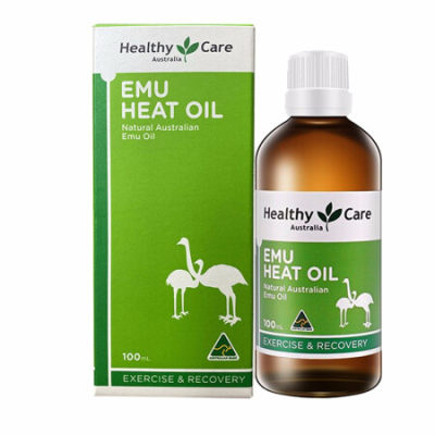 【澳洲仓】Healthy Care HC Emu Heat Oil 鸸鹋发热按摩油鸵鸟油 100ml 缓解关节疼痛