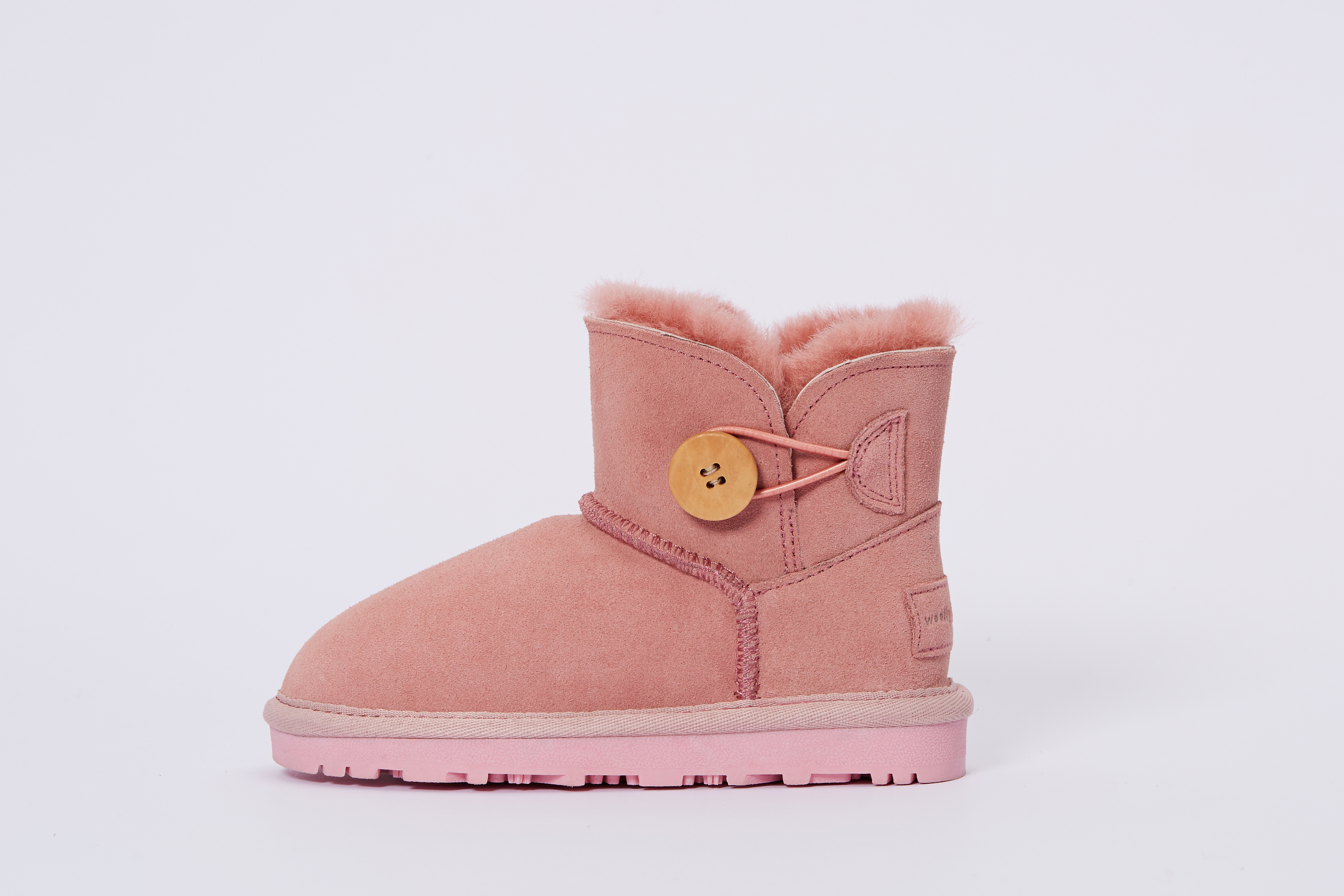 【中国仓】【中国发货】WOOLLY KIDS经典木扣款儿童雪地靴（WK009-WK011）