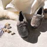 【澳洲仓】【春夏款清仓】AUSNOW UGG CM007 牛反皮 羊毛兔兔鞋豆豆鞋（30刀任意两双）