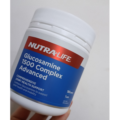 【成都仓】NUTRA-LIFE纽乐 葡萄糖胺 维骨力软骨素 180粒 27年5月