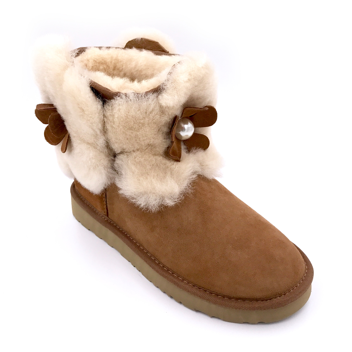 【澳洲仓】OAKUGG 20001 Blossoms-防泼水十里桃花雪地靴 oak006