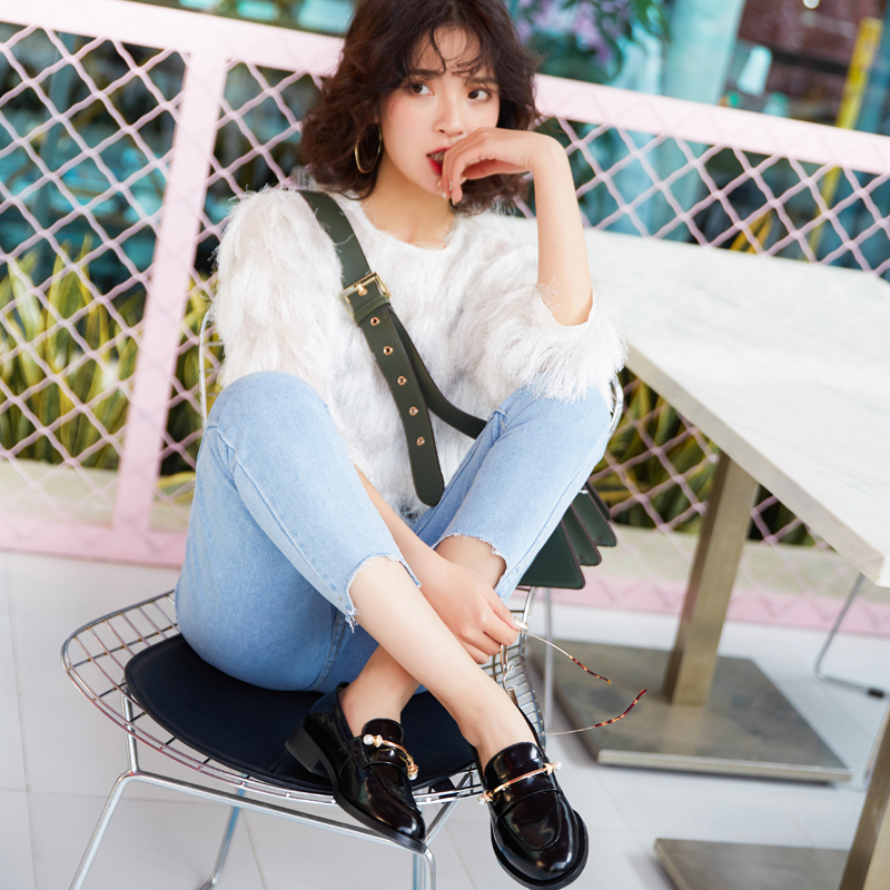 【澳洲仓】【特价】DK UGG DK606 春夏新款 头层牛皮 Calina 学院派乐福鞋