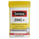 【澳洲仓】【三件及以上包邮 】Swisse Ultiboost Zinc+成人补锌片 60粒 维护免疫系统2023/5/1
