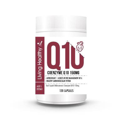 【澳洲仓】Living Healthy 苓康尔 高浓度辅酶Q10维护心脏健康150mg 120粒