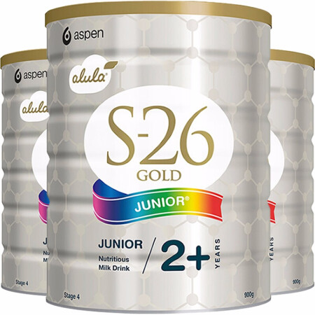 【澳洲仓】【3罐包邮】惠氏S26奶粉 白金装4段婴儿奶粉（2岁以上） 900g