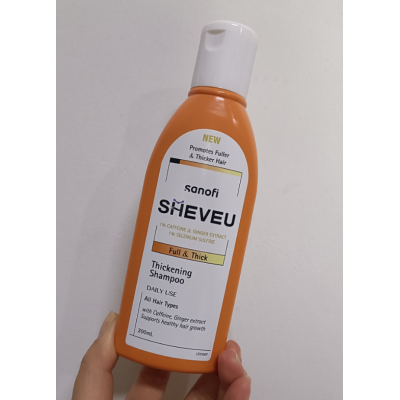 【成都仓】SHEVEU赛逸洗发水200ml 橙瓶  27年7月