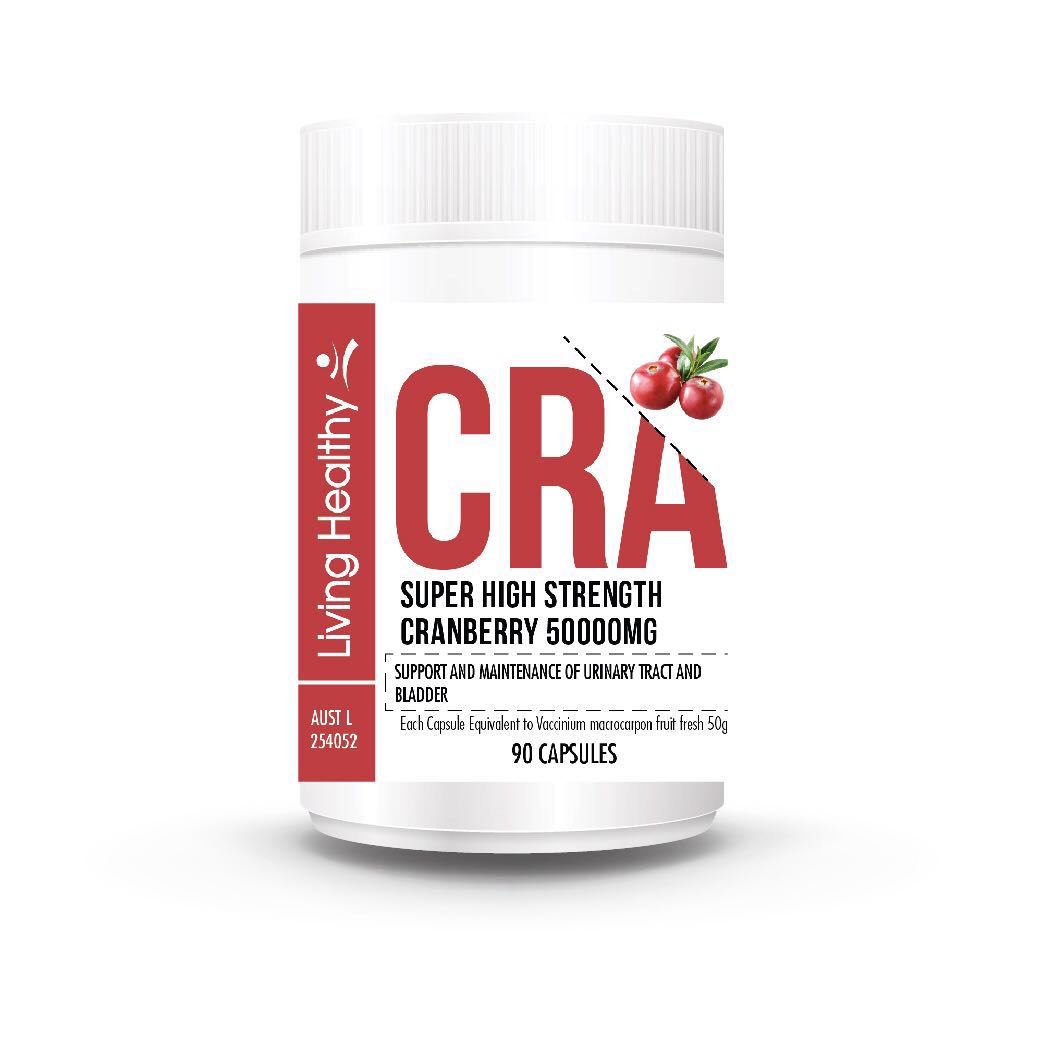 【澳洲仓】Living Healthy 苓康尔 蔓越莓胶囊关爱女性泌尿系统 90粒