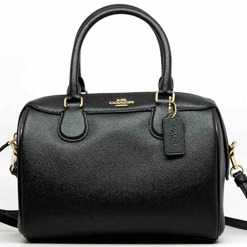 美国直邮 COACH/蔻驰 波士顿女士单肩斜挎手提小号水桶包手提包 F32202