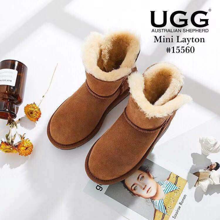 【澳洲仓】AS UGG 15560 单扣雪地靴