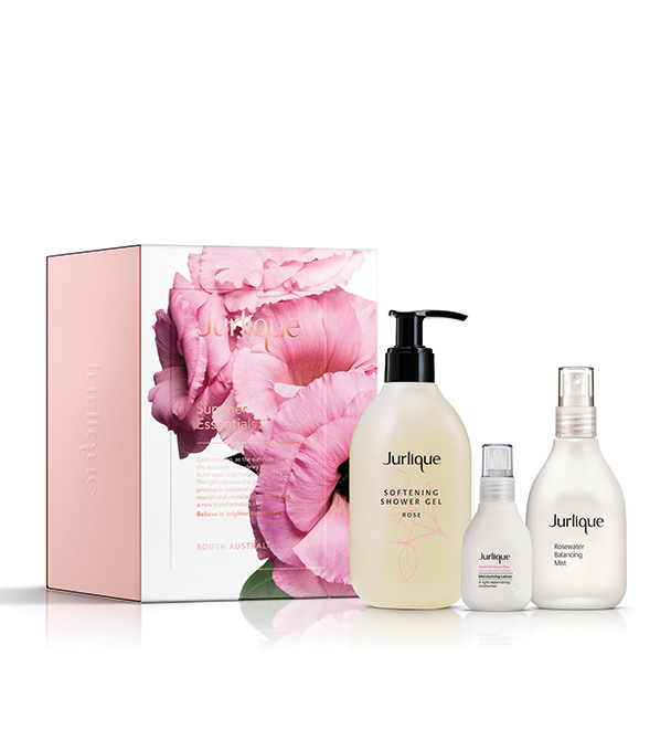 【澳洲仓】Jurlique茱莉蔻夏季精选套装  （花卉水+乳液+沐浴露）3件套 2018茱莉蔻圣诞节 Summer Essentials