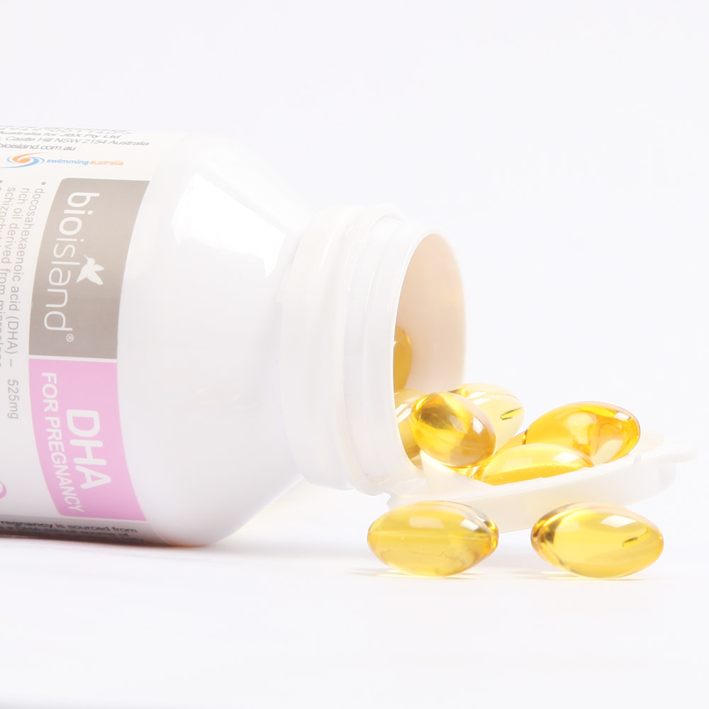【澳洲仓】Bio Island 孕妇DHA海藻油营养维生素 哺乳期营养品成人 60粒