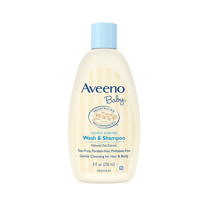 【澳洲仓】Aveeno艾维诺 Baby Wash & Shampoo 婴幼儿天然燕麦洗沐浴液二合一 236ml