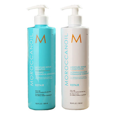 【澳洲仓】Moroccanoil  摩洛哥洗护套装repair （洗发水+护发素） 500ml