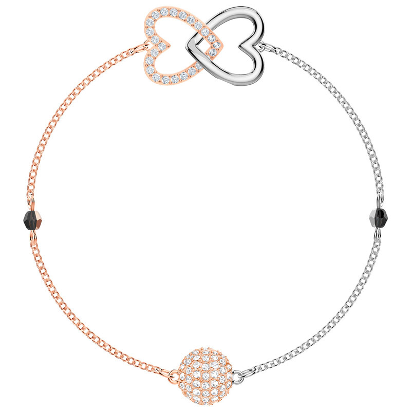 【澳洲仓】Swarovski 施华洛世奇 REMIX YOUR STYLE 心心相扣叠搭手链 5412330 5375199 5451098（原价890元， 预定3-4周）