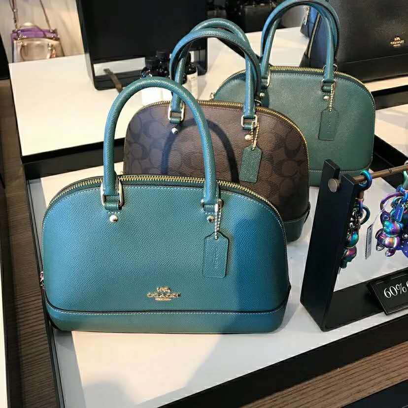 美国直邮 COACH/蔻驰 春夏新品女包女士单肩斜挎手提包 贝壳包 F27591 IMM7Q