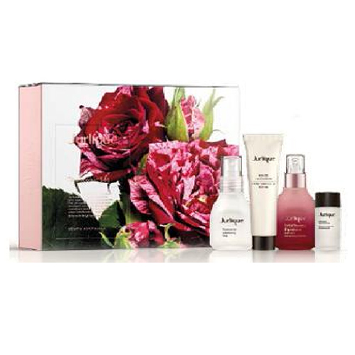 【澳洲仓】Jurlique茱莉蔻 2018圣诞节 经典肌肤修复完善套装 （花卉水+手霜+精华+精华水）4件套 Iconic Skin Perfectors