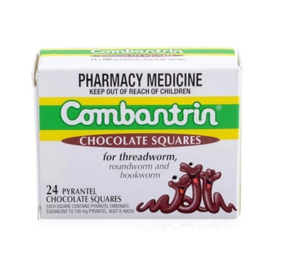 【澳洲仓】COMBANTRIN打虫巧克力 宝宝儿童驱虫