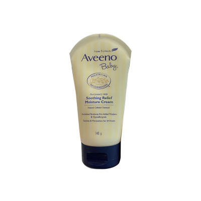 【澳洲仓】Aveeno艾维诺 Baby Soothing Relief Moisture Cream 婴幼儿天然燕麦舒缓保湿润肤霜 140ml