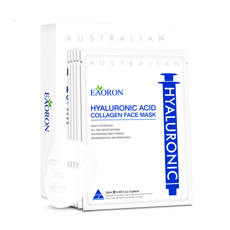 【澳洲仓】EAORON水光针补水保湿面膜（白面膜）（25ML*5片装）