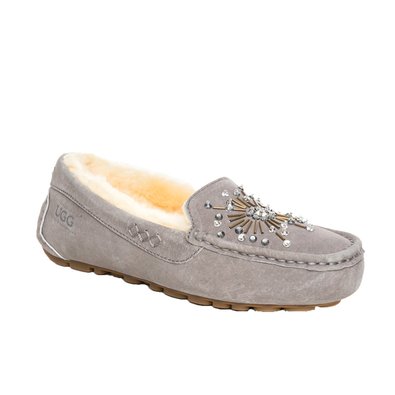 【澳洲仓】OZWEAR UGG OB401 秋冬新款水钻珠片经典毛豆豆鞋