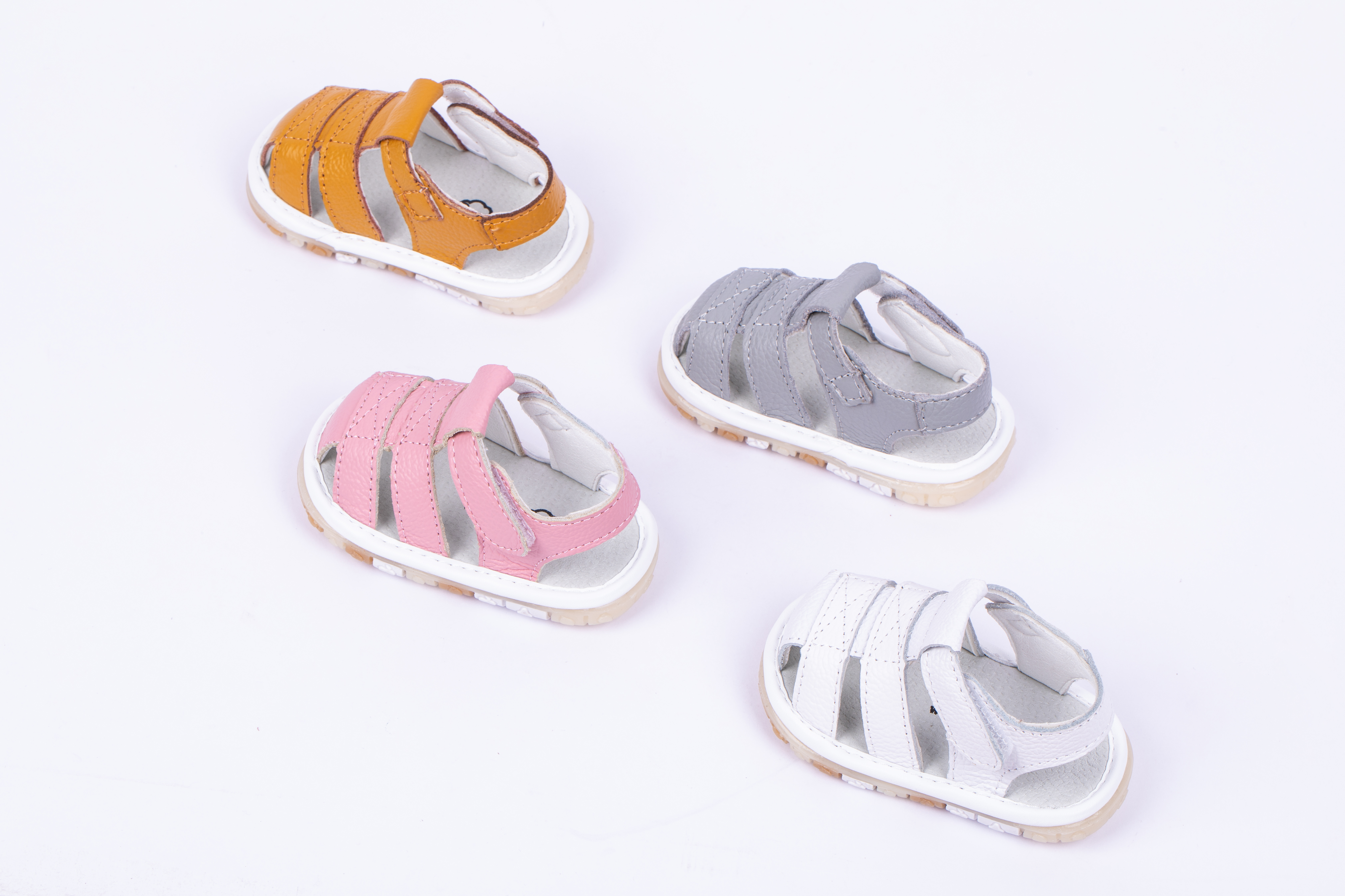 【中国仓】【中国发货】WOOLLY KIDS Gladiator sandals/罗马学步 宝宝鞋（WK038-WK041）
