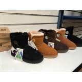 【澳洲仓】【断码特价】OZLAMB 3352C 3352CM 奶牛后跟 单扣（木扣，水晶扣）中筒短靴