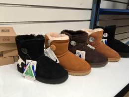 【澳洲仓】【断码特价】OZLAMB 3352C 3352CM 奶牛后跟 单扣(木扣,水晶扣)中筒短靴