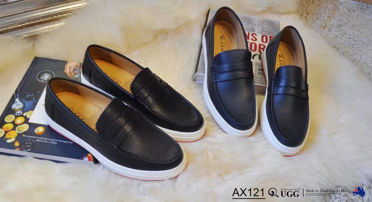 【澳洲仓】【秒杀】AXA UGG AX121 Muller Slip-On Loafe 春夏男款红底单鞋