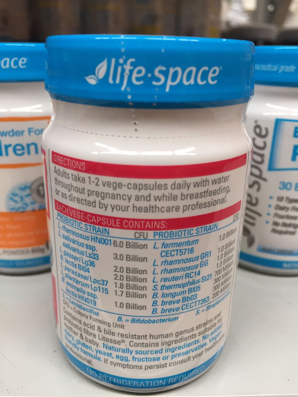 【澳洲仓】Life Space LS Pregnancy 孕妇益生菌 60粒（玻璃瓶）