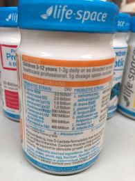 【澳洲仓】Life Space LS Children 儿童益生菌 60g(玻璃瓶)调理肠胃肠道便秘