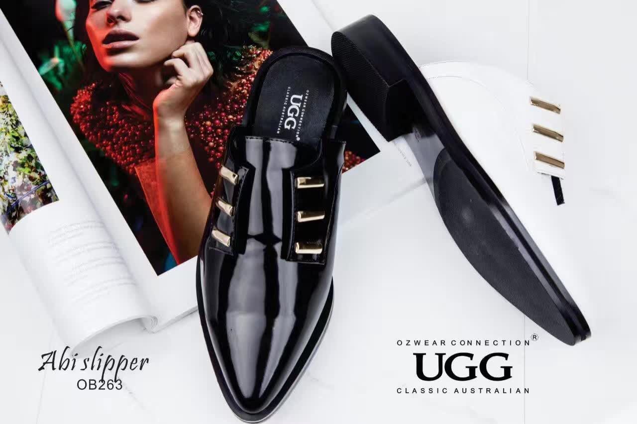 【澳洲仓】【超值特卖】OZWEAR OB263 春夏小牛皮英伦尖头鞋