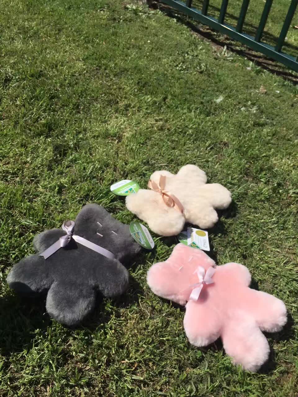 【澳洲仓】PACIFIC UGG 纯手工羊毛扁扁熊