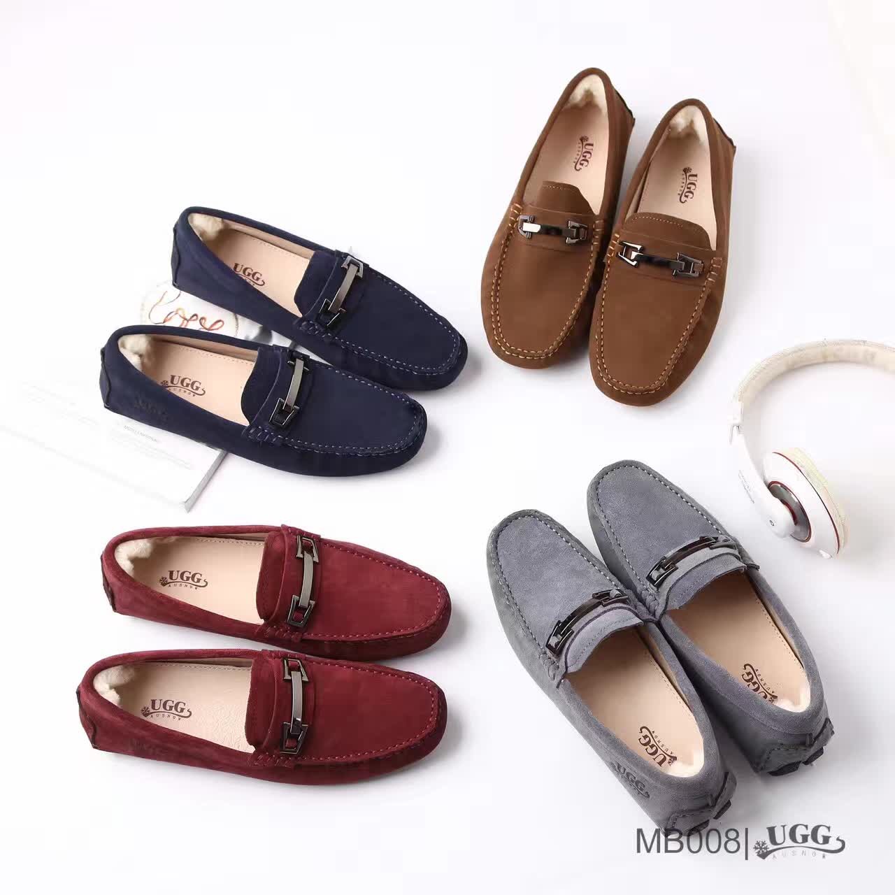 【澳洲仓】AUSNOW MB008 春夏商务男士豆豆鞋