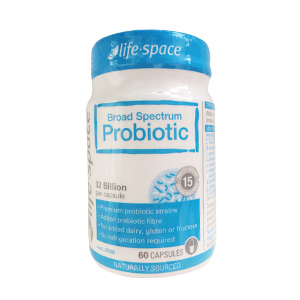 【澳洲仓】Life Space LS Probiotic 成人益生菌 60粒（玻璃瓶）