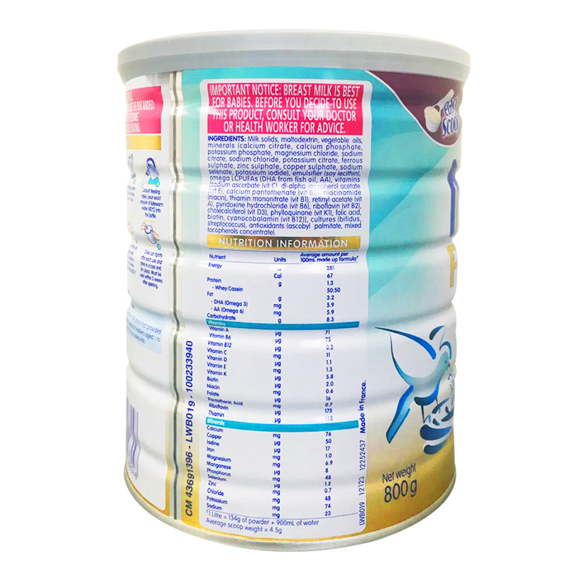 【澳洲仓】Nestle雀巢能恩NAN Pro金盾2段婴儿奶粉 800g