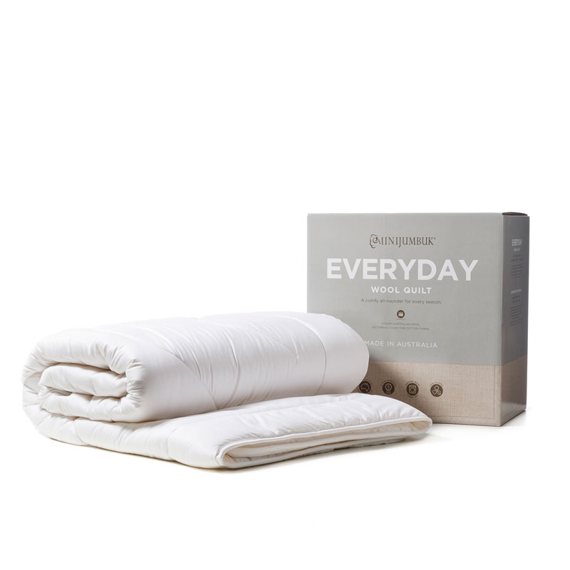 【澳洲仓】Minijumbuk羊毛被Everyday 三层羊毛 四季被防螨虫