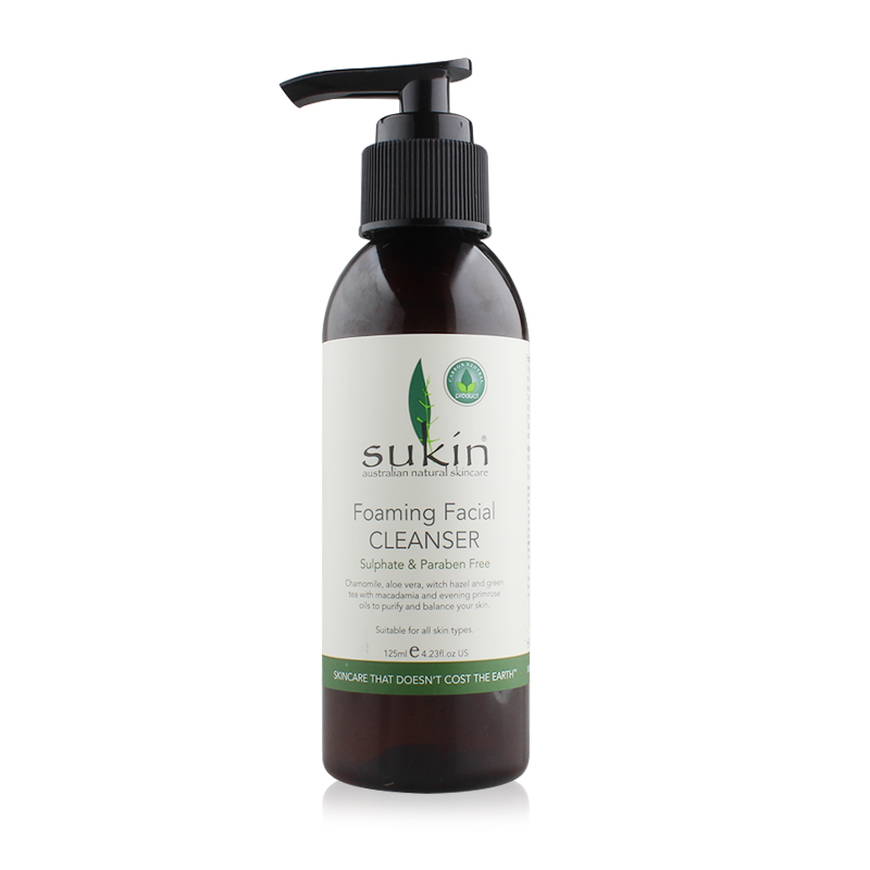 【澳洲仓】SUKIN 纯天然乳状洗面奶 CREAM CLEANSER 125ml