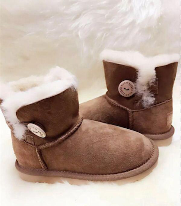 【澳洲仓】EVER 11512 儿童单扣雪地靴