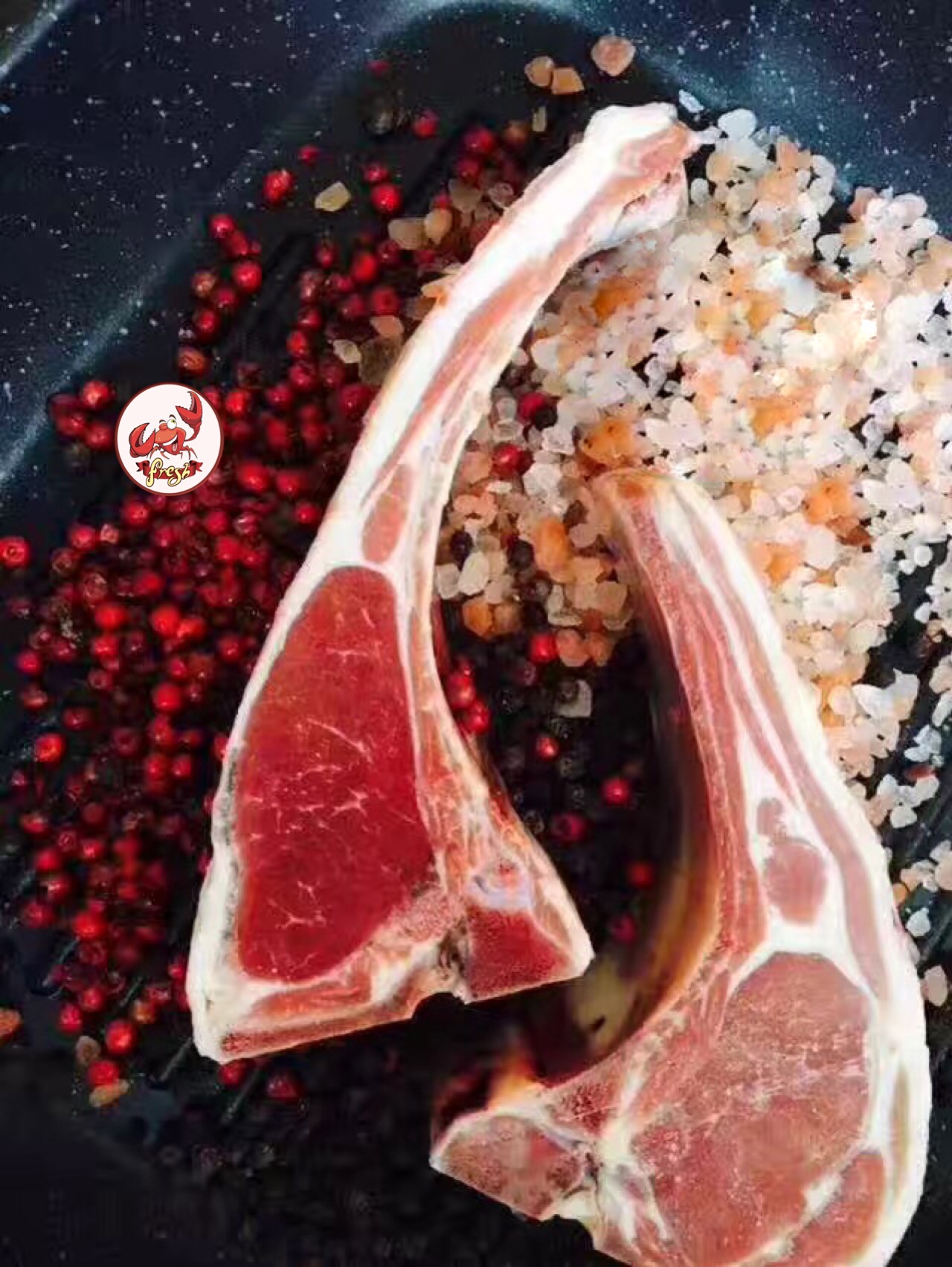 【中国仓】新西兰法式小羊排 1.5kg（偏远地区请补拍生鲜偏远地区运费）