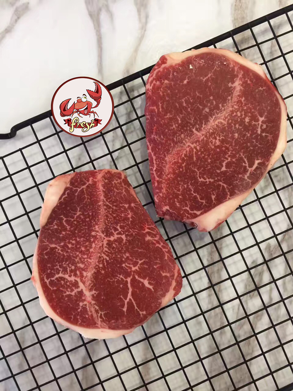 【中国仓】【特惠月SD001送四片】澳洲和牛m9菲力牛排！1.2kg 10片装（偏远地区请补拍生鲜偏远地区运费）