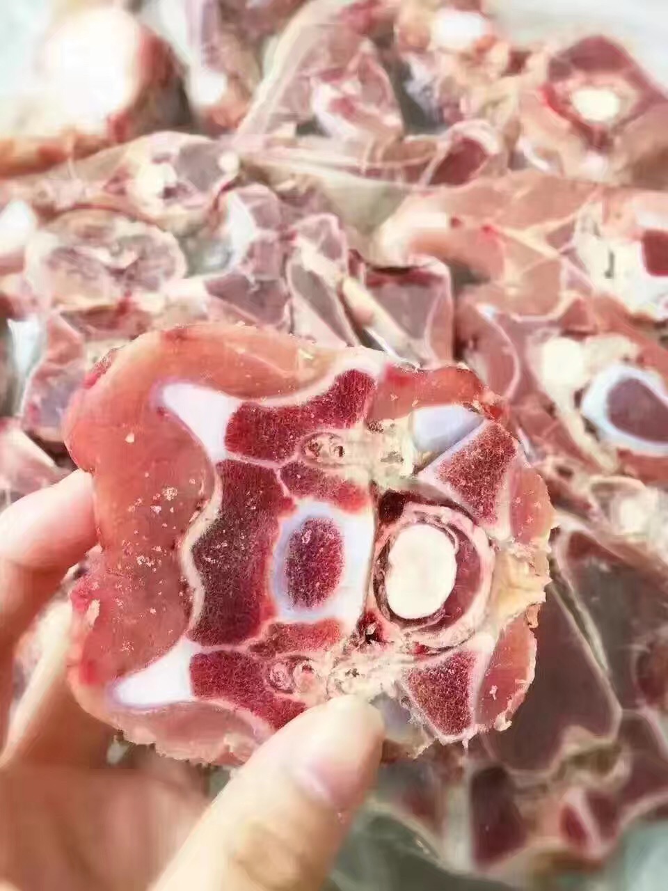 【中国仓】澳洲谷饲牛脊骨 500g/包*4包 2kg装（偏远地区请补拍生鲜偏远地区运费）