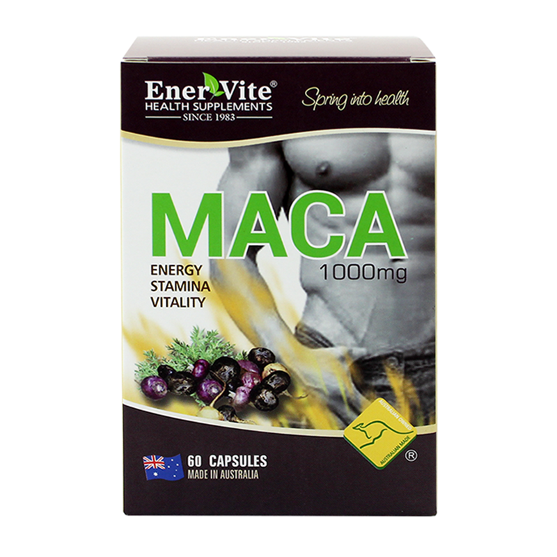 【澳洲仓】Enervite/澳乐维他 玛咖胶囊精片1000mg/60粒